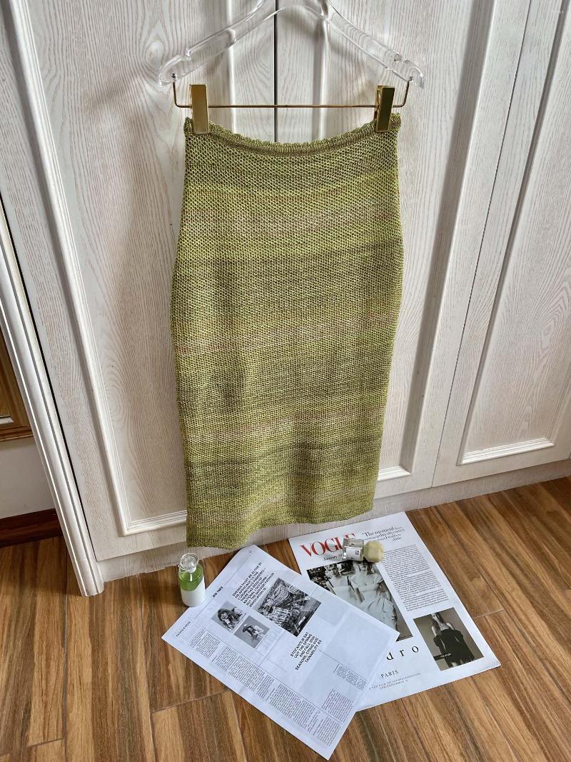 Skirts 2023 Women Fashion Sexy Casual Yarn Gradual Change Green Knitted High Waist Long Skirt 0411
Skirts 2023 Women Fashion Sexy Casual Yarn Gradual Change Green Knitted High Waist Long Skirt 0411