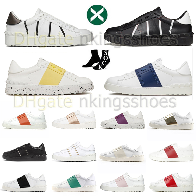 Men Women Open Sneaker Designer Shoes White Black Red Gold Trainers Dress Shoe Leather Breathable Opens For A Change Low outdoor sports sneakers Eur 36-46, B24 36-46
Men Women Open Sneaker Designer Shoes White Black Red Gold Trainers Dress Shoe Leather Breathable Opens For A Change Low outdoor sports sneakers Eur 36-46, B24 36-46