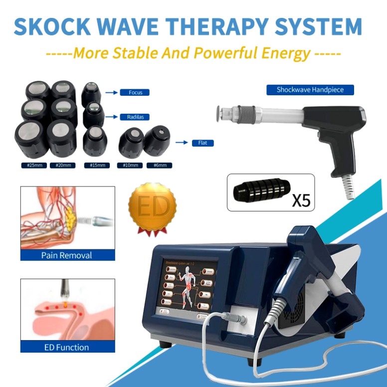 Other Beauty Equipment Pneumatic Shock Wave Therapy Machine For Body Fat Removal Shockwave Cellulite Reduction And Loss Weight
Other Beauty Equipment Pneumatic Shock Wave Therapy Machine For Body Fat Removal Shockwave Cellulite Reduction And Loss Weight