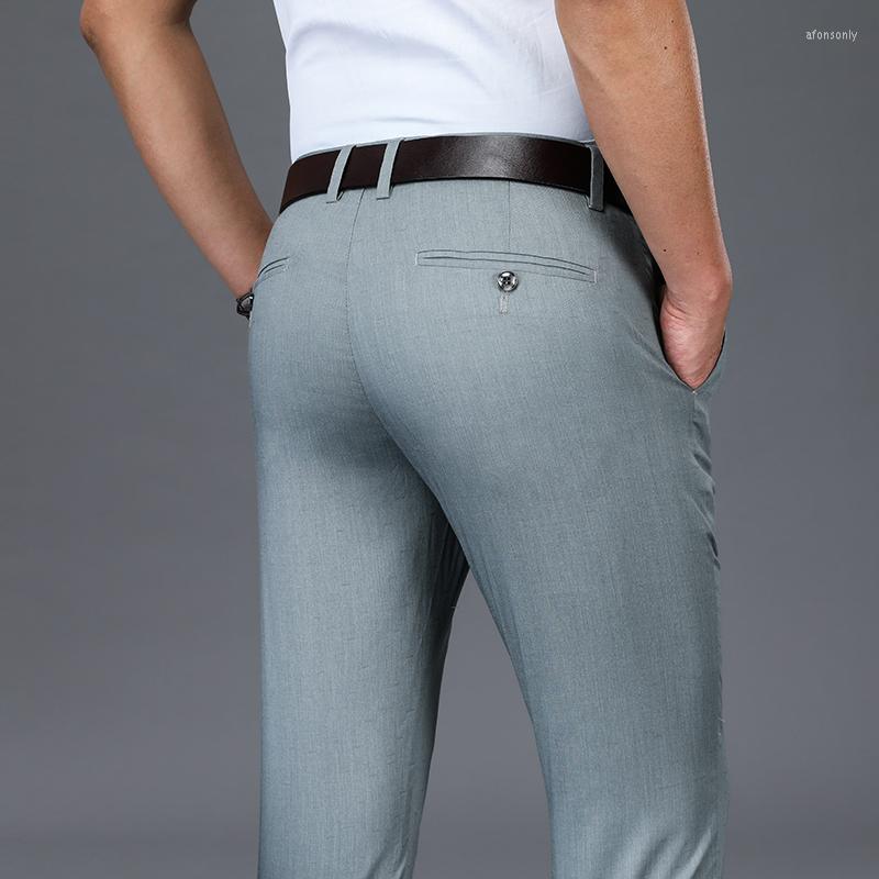 Men's Pants 2023 Spring Summer Men's Thin Business Casual Classic Style Stylish Modal Non-Iron Finished Male Brand Clothing, Dark grey
Men's Pants 2023 Spring Summer Men's Thin Business Casual Classic Style Stylish Modal Non-Iron Finished Male Brand Clothing, Dark grey