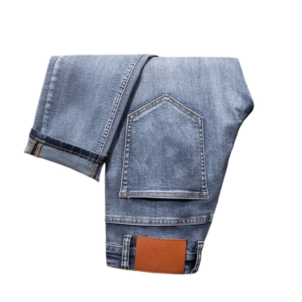 Men's Jeans Spring Summer Thin Men Slim Fit European American High-end Brand Small Straight Double F Pants F216-2, F208
Men's Jeans Spring Summer Thin Men Slim Fit European American High-end Brand Small Straight Double F Pants F216-2, F208