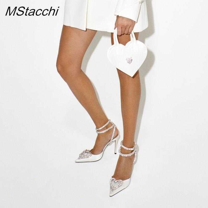 New Sandals Crystal Love High Heels Women Ladies Pointed Toe Slingback Summer Ankle Wrap Buckle Strap Female Pumps Solid Shoes 230406, White
New Sandals Crystal Love High Heels Women Ladies Pointed Toe Slingback Summer Ankle Wrap Buckle Strap Female Pumps Solid Shoes 230406, White