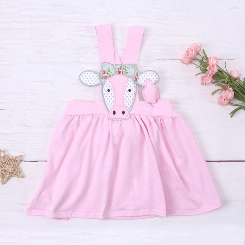 Girl Dresses 1-8T Summer Pink Party Dress With Cartoon Cow Head Pattern Embroidery Robe Sleeveless Princess Long Skirt Boutique, Lyq2212-397
Girl Dresses 1-8T Summer Pink Party Dress With Cartoon Cow Head Pattern Embroidery Robe Sleeveless Princess Long Skirt Boutique, Lyq2212-397