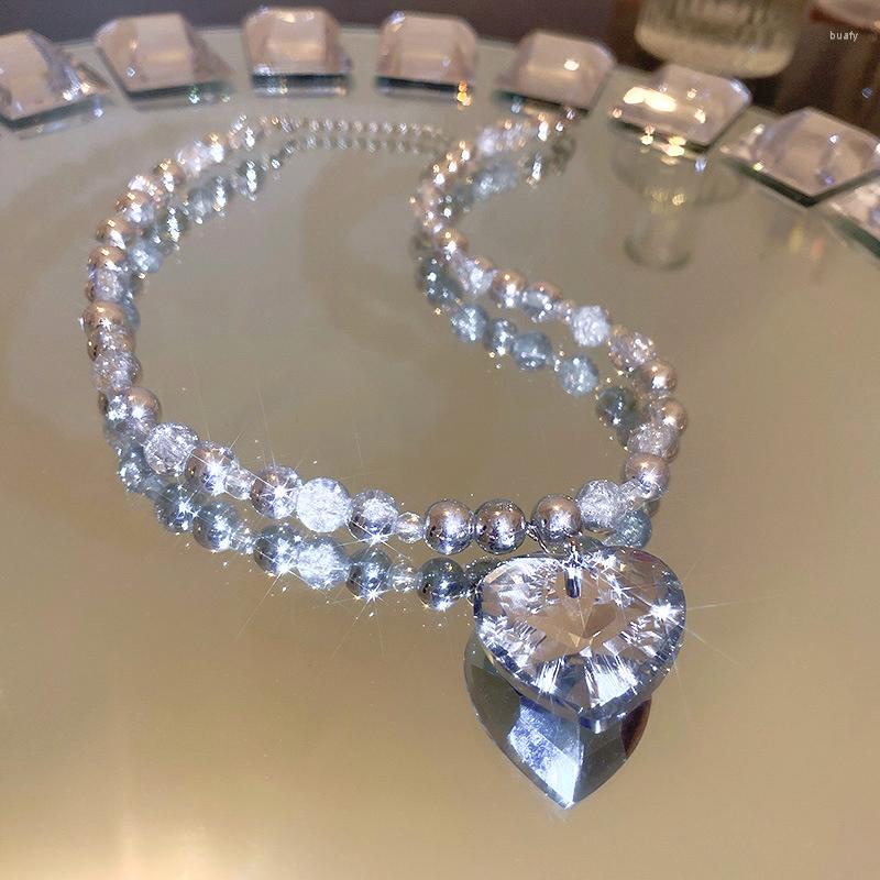 Pendant Necklaces Fashion Big Love Heart Crystal Choker For Women Round Bead Necklace Chain Statement Jewelry Party
Pendant Necklaces Fashion Big Love Heart Crystal Choker For Women Round Bead Necklace Chain Statement Jewelry Party
