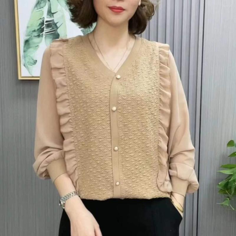 Women's T Shirts Women Fashion Casual Loose Long Sleeve Solid Color Ruffled Edge Patchwork Shirt 2023 Office Lady All-match Oversize Female, Black
Women's T Shirts Women Fashion Casual Loose Long Sleeve Solid Color Ruffled Edge Patchwork Shirt 2023 Office Lady All-match Oversize Female, Black
