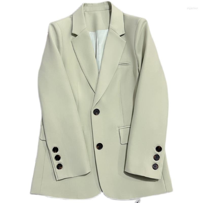 Women's Suits Blazers Women Solid Breasted Classic Soft Simple All-match Comfortable Elegant Chic Coats Fashion Top Suit Female, Light green
Women's Suits Blazers Women Solid Breasted Classic Soft Simple All-match Comfortable Elegant Chic Coats Fashion Top Suit Female, Light green