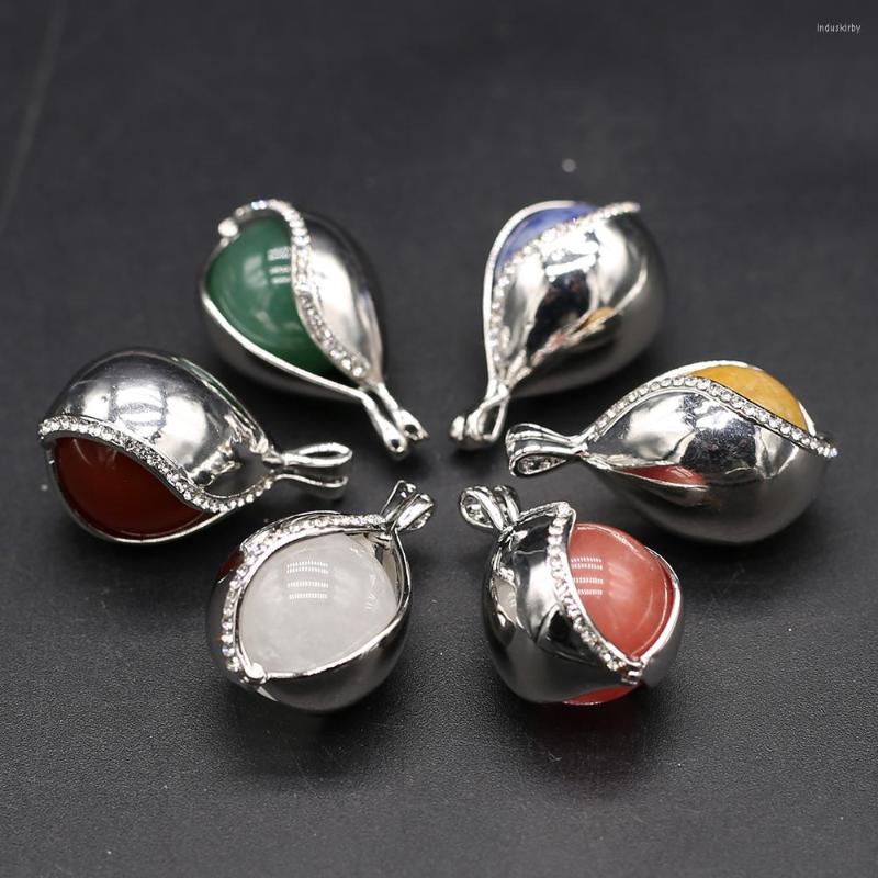Pendant Necklaces Natural Quartz Crystal Charms Ball Bead Lapis Lazuli Necklace Pendants Yoga Reiki Chakra Healing DIY Jewelry Making Gift
Pendant Necklaces Natural Quartz Crystal Charms Ball Bead Lapis Lazuli Necklace Pendants Yoga Reiki Chakra Healing DIY Jewelry Making Gift