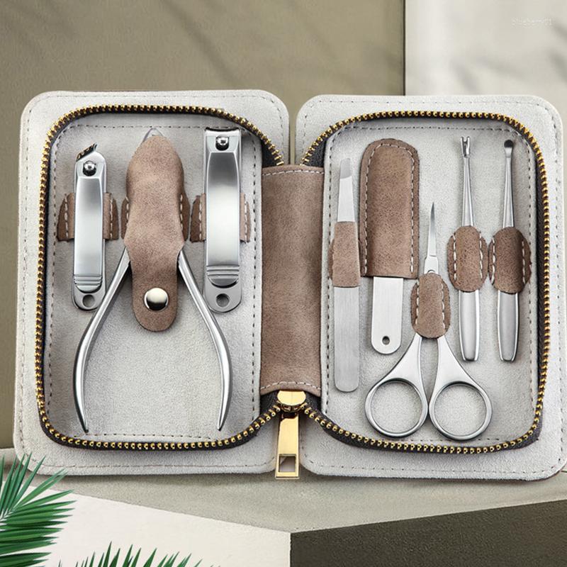 Nail Art Kits 8in1 Clippers Set Manicure Care Tools Exquisite Portable Stainless Steel Nippers Pedicure Gift Package
Nail Art Kits 8in1 Clippers Set Manicure Care Tools Exquisite Portable Stainless Steel Nippers Pedicure Gift Package