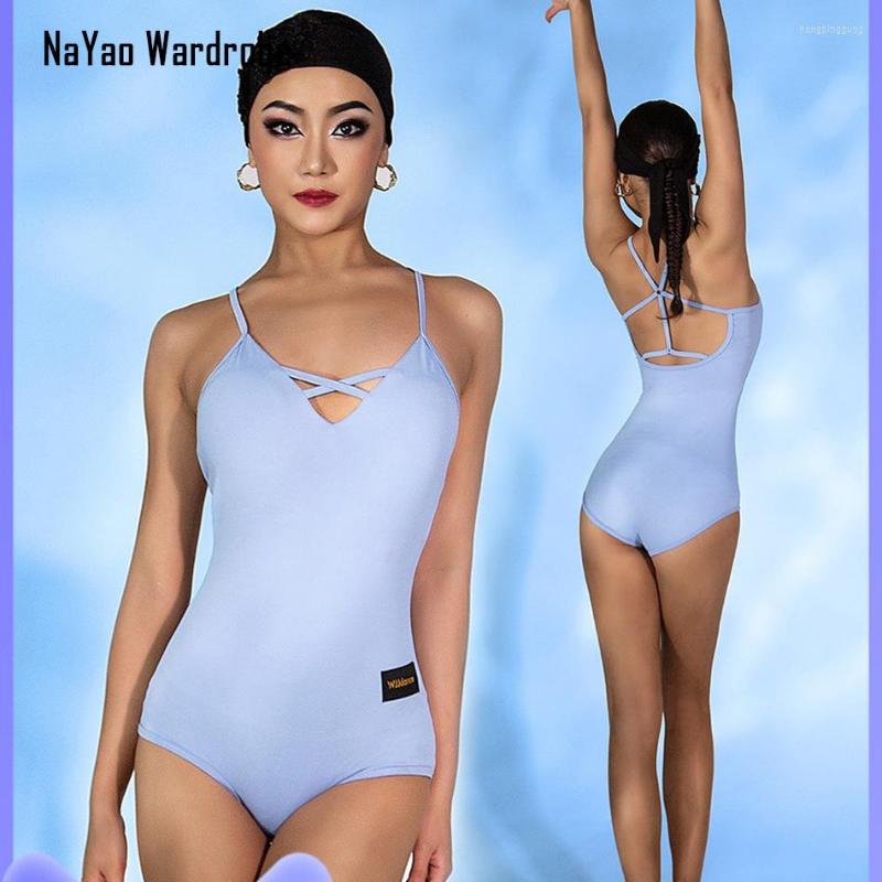 Stage Wear 2023 W22C206 Striped Bare Back Female Latin Dance Tops Women Bodysuit For Ballroom Belly Samba Tango Practice Clothes, 001
Stage Wear 2023 W22C206 Striped Bare Back Female Latin Dance Tops Women Bodysuit For Ballroom Belly Samba Tango Practice Clothes, 001