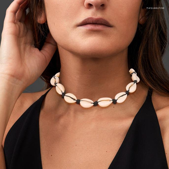 Choker Fashion Simple And Versatile Creative Woven Shell Niche Design Sense Personality Geometric Street S Lady Temperament Necklace
Choker Fashion Simple And Versatile Creative Woven Shell Niche Design Sense Personality Geometric Street S Lady Temperament Necklace