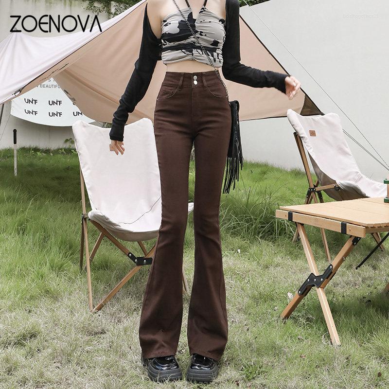 Women's Jeans ZOENOVA Fashion Flared Women's Casual Slim High Waisted Oversized Y2K Streetwear Retro Trousers Pantalon Pour Femme, Black
Women's Jeans ZOENOVA Fashion Flared Women's Casual Slim High Waisted Oversized Y2K Streetwear Retro Trousers Pantalon Pour Femme, Black
