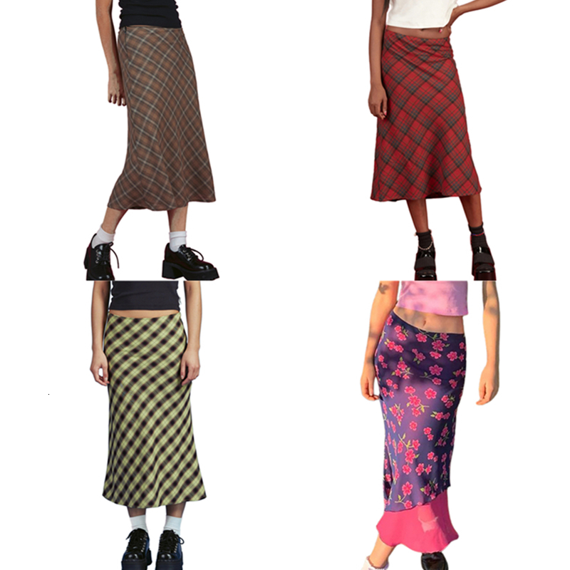 Skirt  Plaid Print High Waisted Midi A Line Bodycon Long Pencil Y2K Streetwear E Girl 90S Fashion 230420 
Skirt  Plaid Print High Waisted Midi A Line Bodycon Long Pencil Y2K Streetwear E Girl 90S Fashion 230420