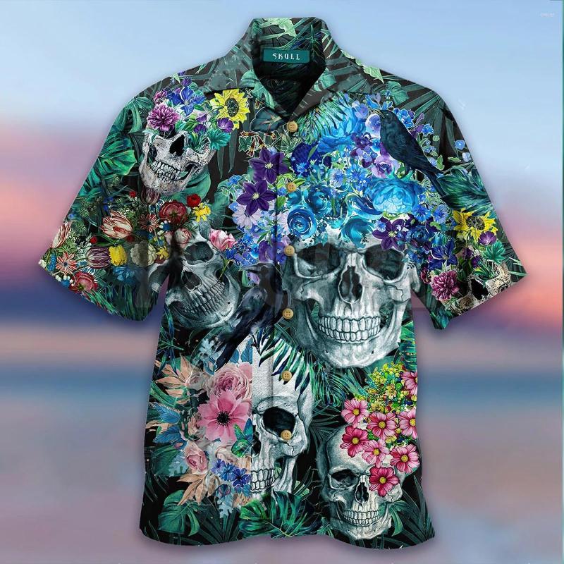 Men's Casual Shirts Skull Flower 3D All Over Printed Hawaiian Shirt Men's For Women's Harajuku Unisex, Style-2
Men's Casual Shirts Skull Flower 3D All Over Printed Hawaiian Shirt Men's For Women's Harajuku Unisex, Style-2