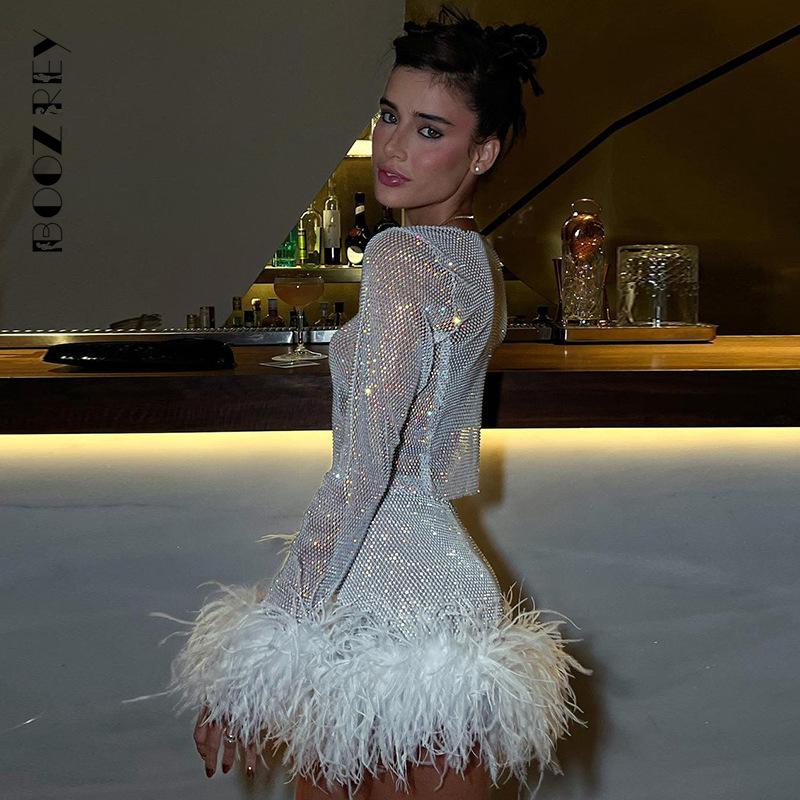 Dress BOOZREY 2022 FASHION ELEGANT WOMEN FLASHNET SHORT SKIRT SET LONG SLEEVE MESH TOP AND FEATHER MINI SHORT SKIRT TWO PIECE OUTFITS, Pink
Dress BOOZREY 2022 FASHION ELEGANT WOMEN FLASHNET SHORT SKIRT SET LONG SLEEVE MESH TOP AND FEATHER MINI SHORT SKIRT TWO PIECE OUTFITS, Pink