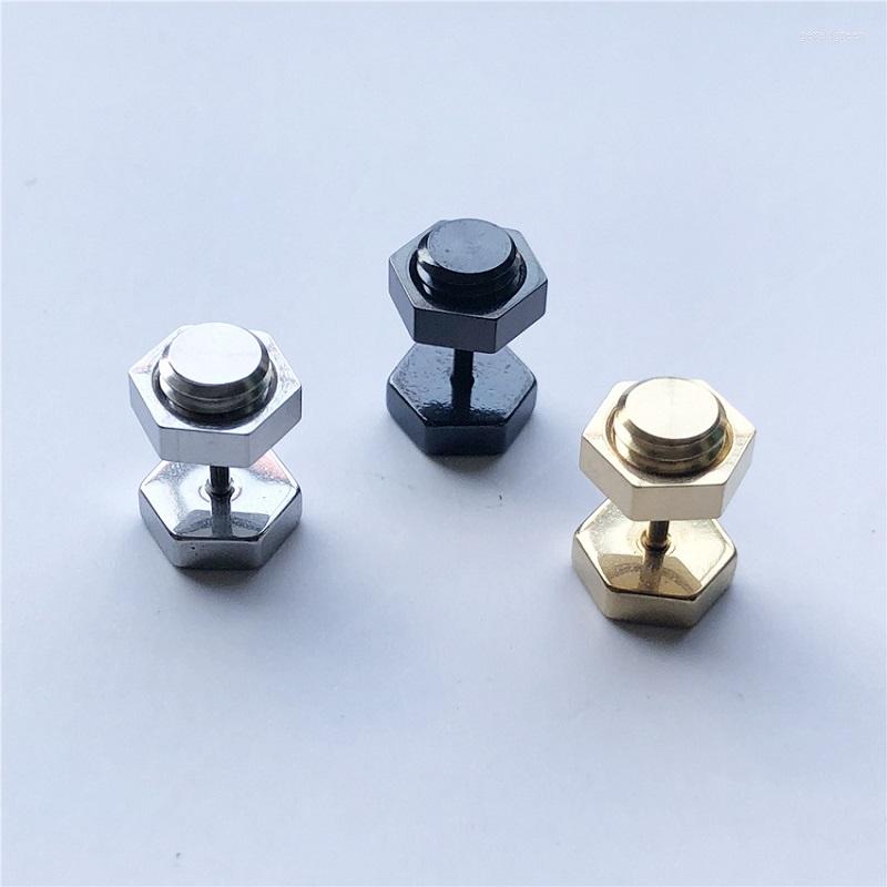 Stud Earrings Fashion Simple Geometry Hexagon Ear Studs Titanium Steel Hip Hop European And American Men's Jewelry Holiday Gifts
Stud Earrings Fashion Simple Geometry Hexagon Ear Studs Titanium Steel Hip Hop European And American Men's Jewelry Holiday Gifts
