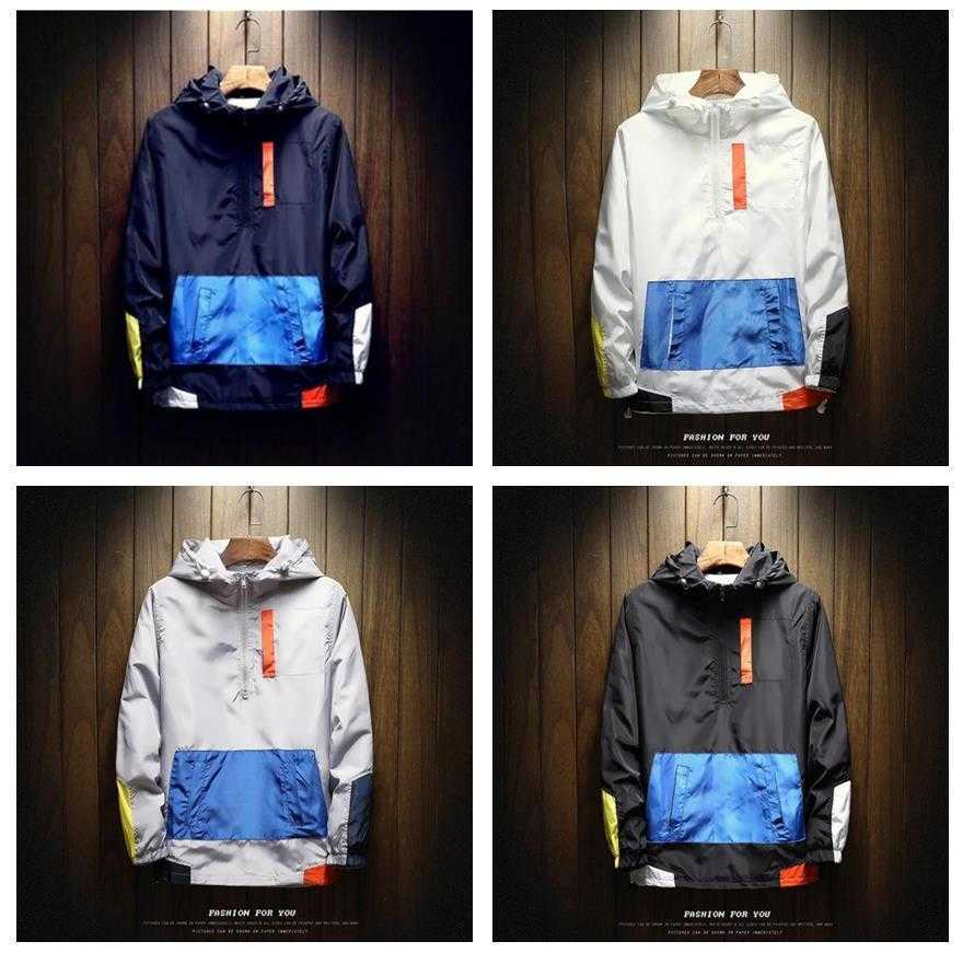 Autumn Mens Jacket Oversized Loose Color Block Stitching Street Hip Hop Hoodie Baseball Suit Windbreaker Street Coat
Autumn Mens Jacket Oversized Loose Color Block Stitching Street Hip Hop Hoodie Baseball Suit Windbreaker Street Coat