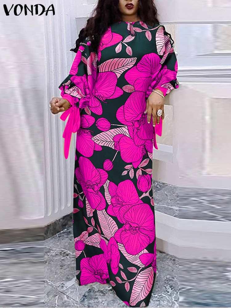 Plus Size Dresses 5XL VONDA Bohemian Long Lantern Sleeve Dress 2023 Women Vintage Printed Maxi Vestidos Casual Baggy Party Robe, Yellow
Plus Size Dresses 5XL VONDA Bohemian Long Lantern Sleeve Dress 2023 Women Vintage Printed Maxi Vestidos Casual Baggy Party Robe, Yellow