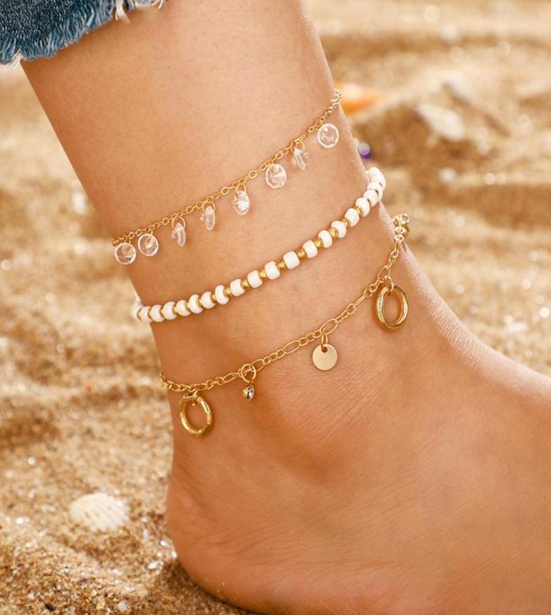 3PcsSet Anklets For Women Foot Accessories Summer Beach Barefoot Sandals Bracelet Ankle On The Leg Female Jewelry Gift 77 W25308557
3PcsSet Anklets For Women Foot Accessories Summer Beach Barefoot Sandals Bracelet Ankle On The Leg Female Jewelry Gift 77 W25308557
