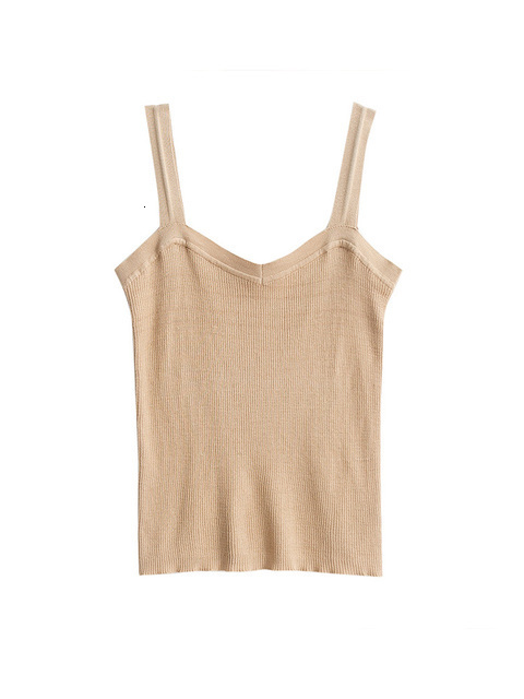 Camisoles Tanks SuyaDream Women Silk Camisole 70%Silk 30%Cotton Kitted Chic Camis Spring Summer Solid Bottoming Shirt 230421