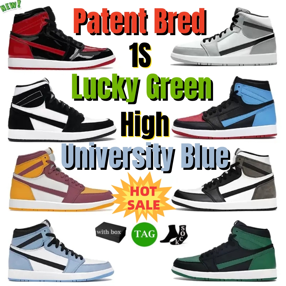 Jumpman 1 Basketball Shoes Men 1s Lost Found True University Blue Hyper Royal Panda dark Mocha bred shadow UNC Smoke Grey Women Sports Sneakers trainers Eur 36-47
Jumpman 1 Basketball Shoes Men 1s Lost Found True University Blue Hyper Royal Panda dark Mocha bred shadow UNC Smoke Grey Women Sports Sneakers trainers Eur 36-47