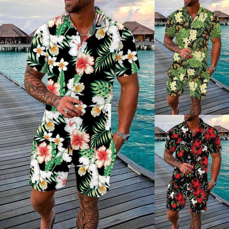 Men's Tracksuits Men's Spring/summer Leisure Sports Hawaii Beach Style Stitching Stripe Print Short Sleeved Shirt Pants Two Piece Suit, Black
Men's Tracksuits Men's Spring/summer Leisure Sports Hawaii Beach Style Stitching Stripe Print Short Sleeved Shirt Pants Two Piece Suit, Black