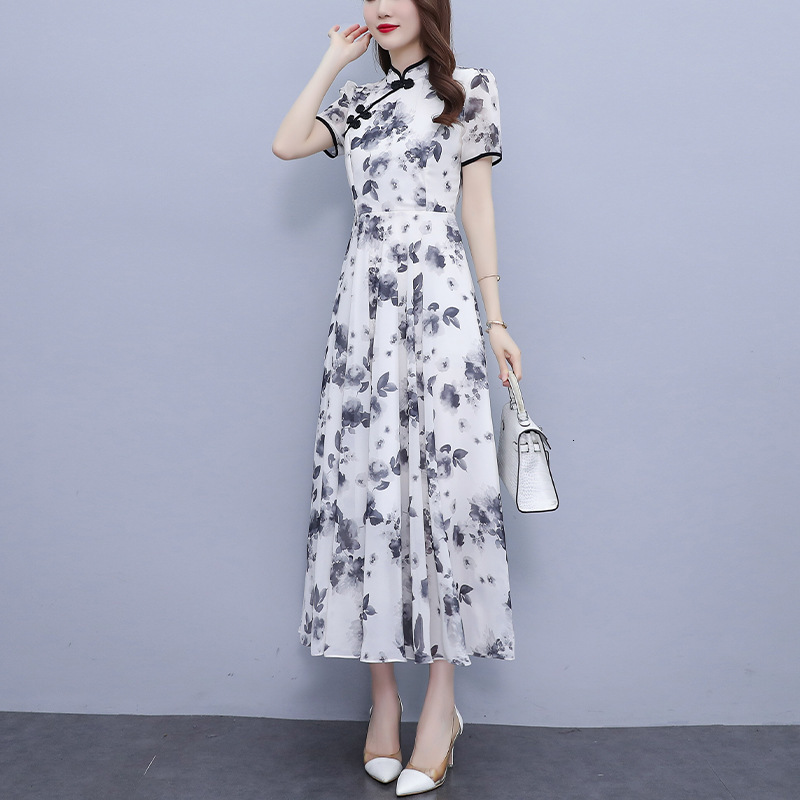 High Quality Fashion Runway Summer Dress Women waist Embroidered Mesh Short sleeve Ladies Dresses 210520