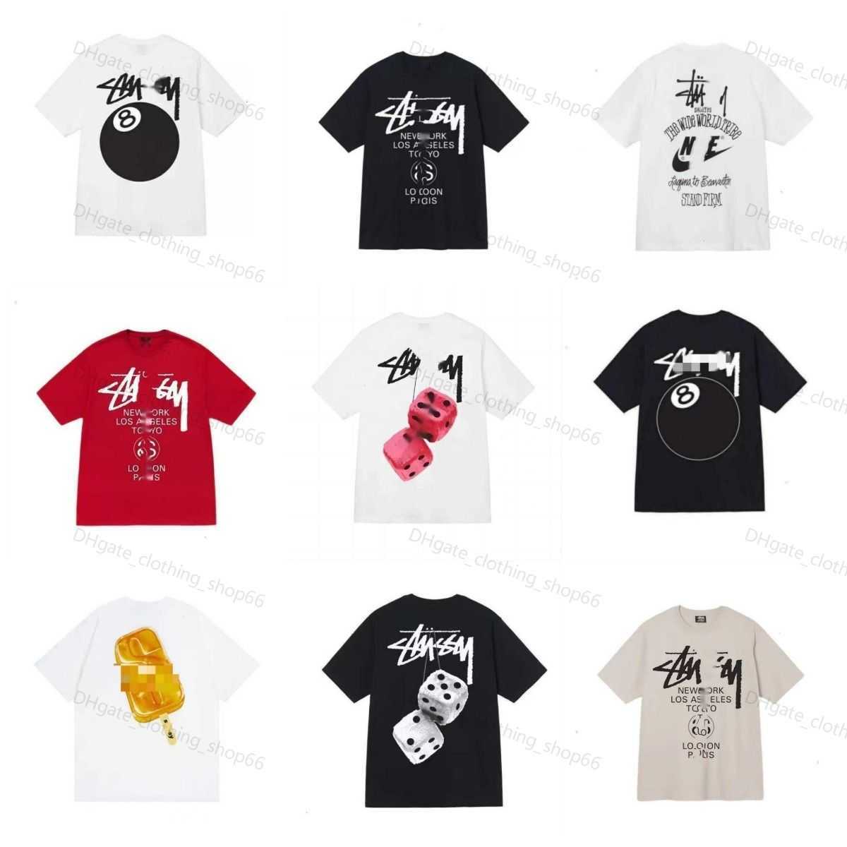 mens t shirts designer STUSSYS Classic Fashion T-shirt Women' alphabet casual summer Print Short sleeve Multi-color Size /M/L/XL
mens t shirts designer STUSSYS Classic Fashion T-shirt Women' alphabet casual summer Print Short sleeve Multi-color Size /M/L/XL