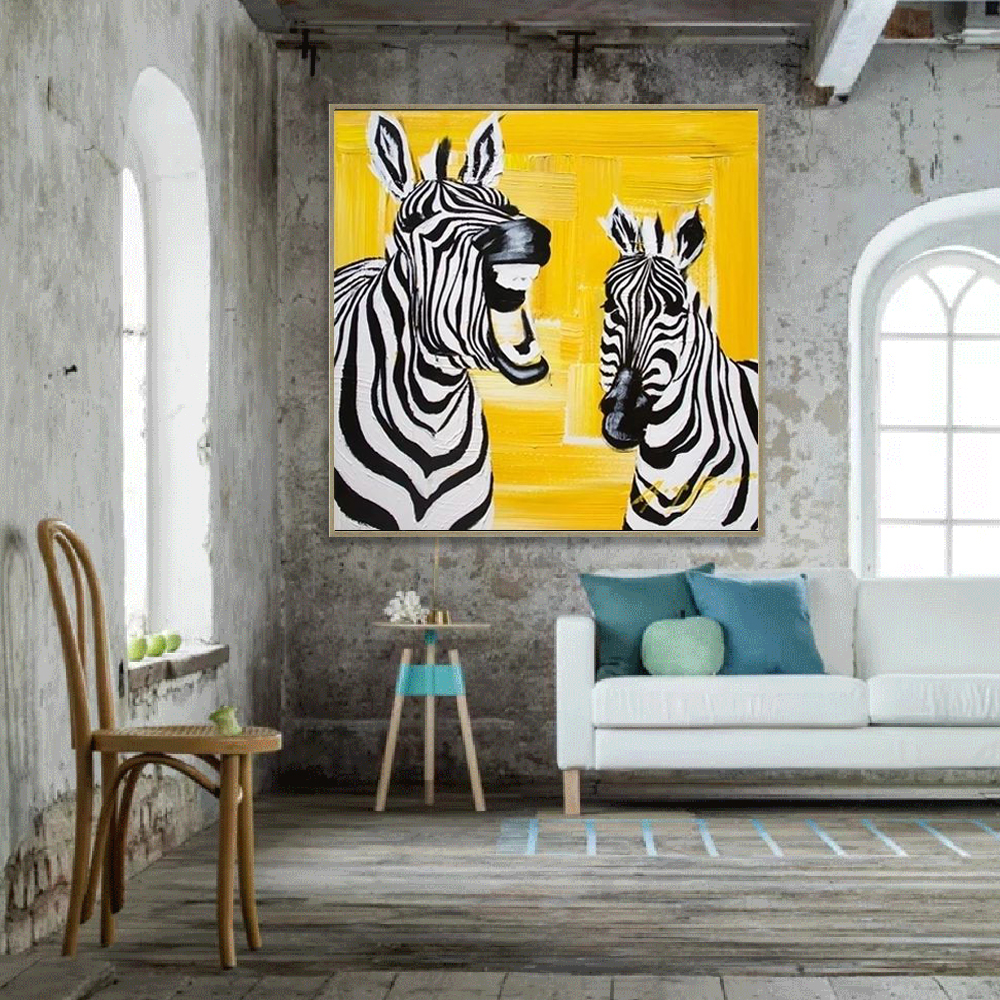 Modern Abstract Art Zebra Canvas Painting Posters Retro Animal Prints Wall Art Pictures for Living Room Home Wall Painting Decor 
Modern Abstract Art Zebra Canvas Painting Posters Retro Animal Prints Wall Art Pictures for Living Room Home Wall Painting Decor