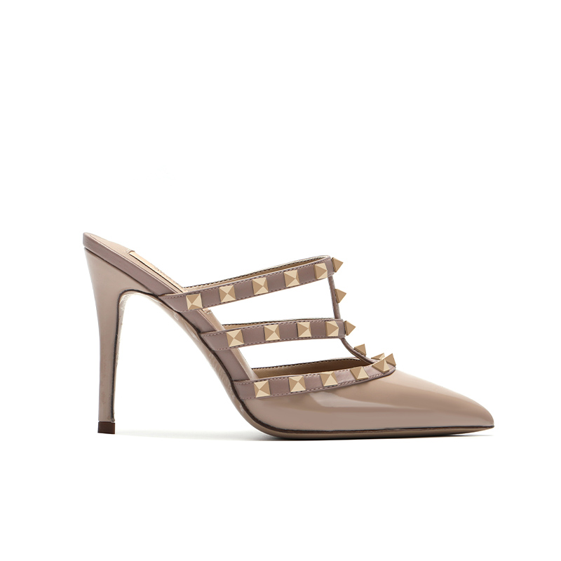 Real Leather Brand high heels summer sandals for women Designer rivet shoes Casual Outdoor Pointed Toe 6cm 8cm 10cm party wedding women's shoes With box, Color # 17
Real Leather Brand high heels summer sandals for women Designer rivet shoes Casual Outdoor Pointed Toe 6cm 8cm 10cm party wedding women's shoes With box, Color # 17