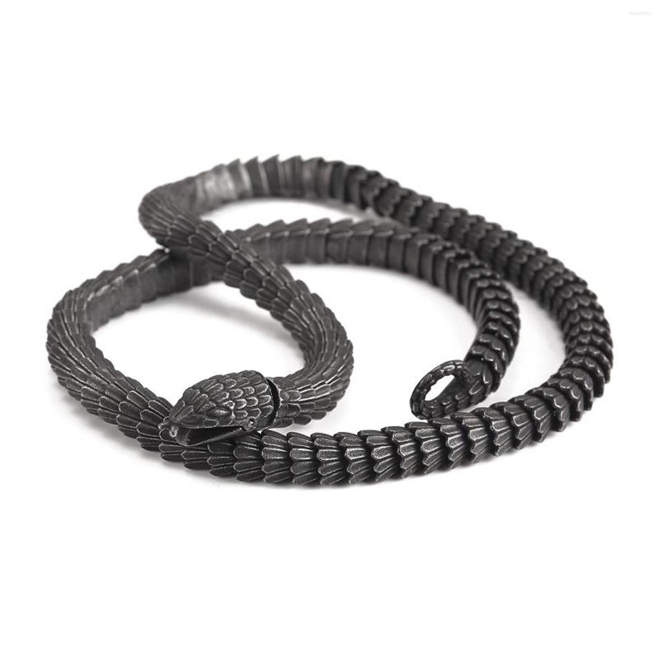 Chains Viking Jewelry Stainless Steel World Serpent Jormungandr Snake Necklace2425 
Chains Viking Jewelry Stainless Steel World Serpent Jormungandr Snake Necklace2425