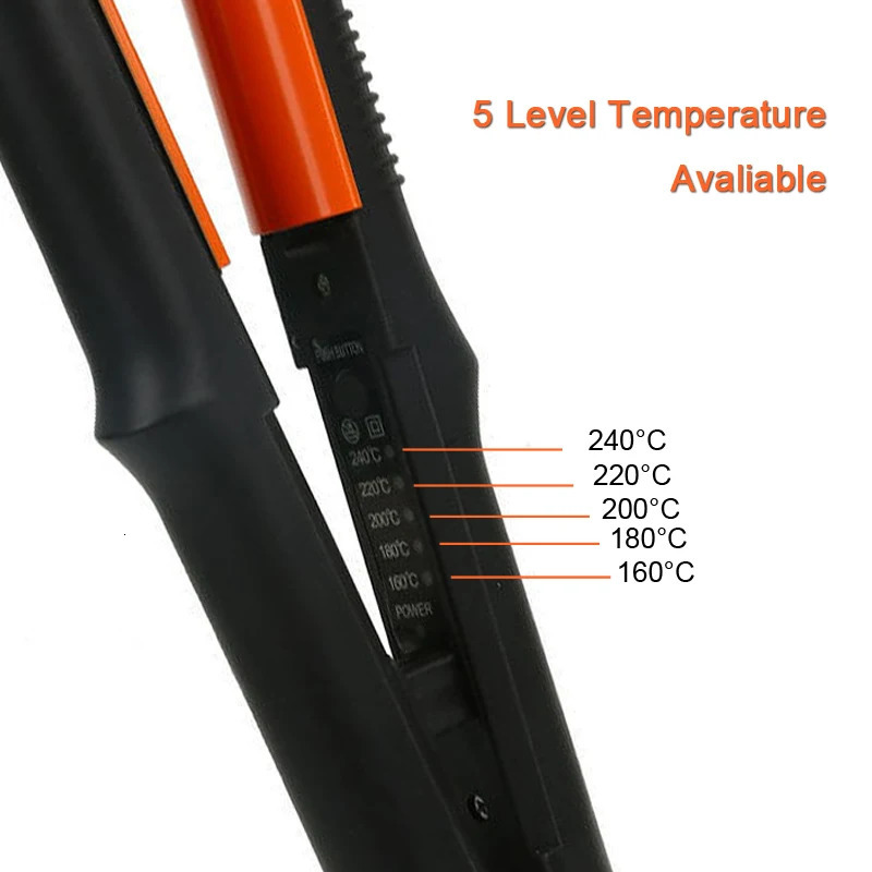 Curling Irons Curved Plate Hair Cruling Irons Ceramic Hair Curler Straightener PTC Heater Crescent Panel Flat Iron Fast Heat Straight Styler 231120