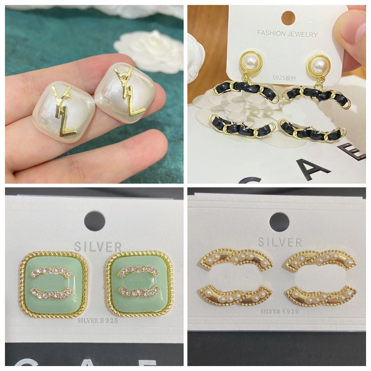 Women's Love Pearl Dangle Earrings Luxury 2023 New Style Party Gift Diamond Dangle Earrings 18k Gold Jewelry Fashion Wedding Engagement Earrings Wholesale
Women's Love Pearl Dangle Earrings Luxury 2023 New Style Party Gift Diamond Dangle Earrings 18k Gold Jewelry Fashion Wedding Engagement Earrings Wholesale