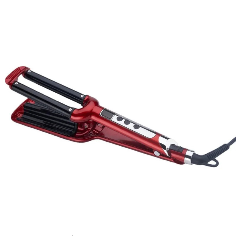 Curling Irons Curly hair artifact Three tube curling iron Liquid crystal display temperature Pear flower head hair curler hair curlers 231120