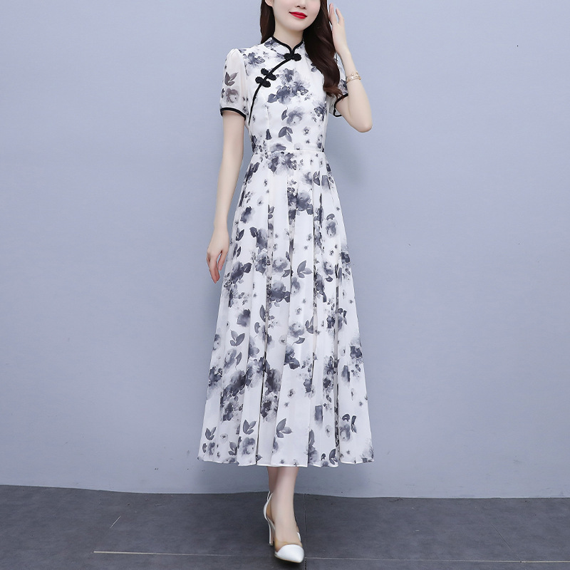 High Quality Fashion Runway Summer Dress Women waist Embroidered Mesh Short sleeve Ladies Dresses 210520