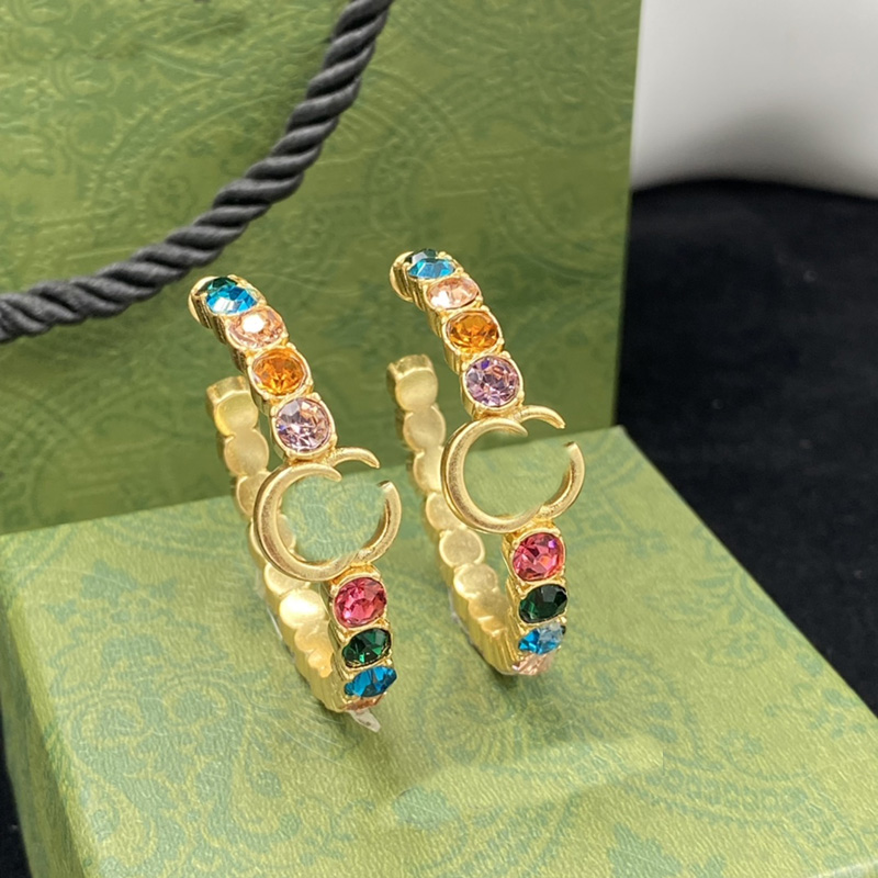 luxury designer earrings for women classic G letter womens drop earring jewelry Large Circle Earrings Colorful Diamond Gold Ring
luxury designer earrings for women classic G letter womens drop earring jewelry Large Circle Earrings Colorful Diamond Gold Ring