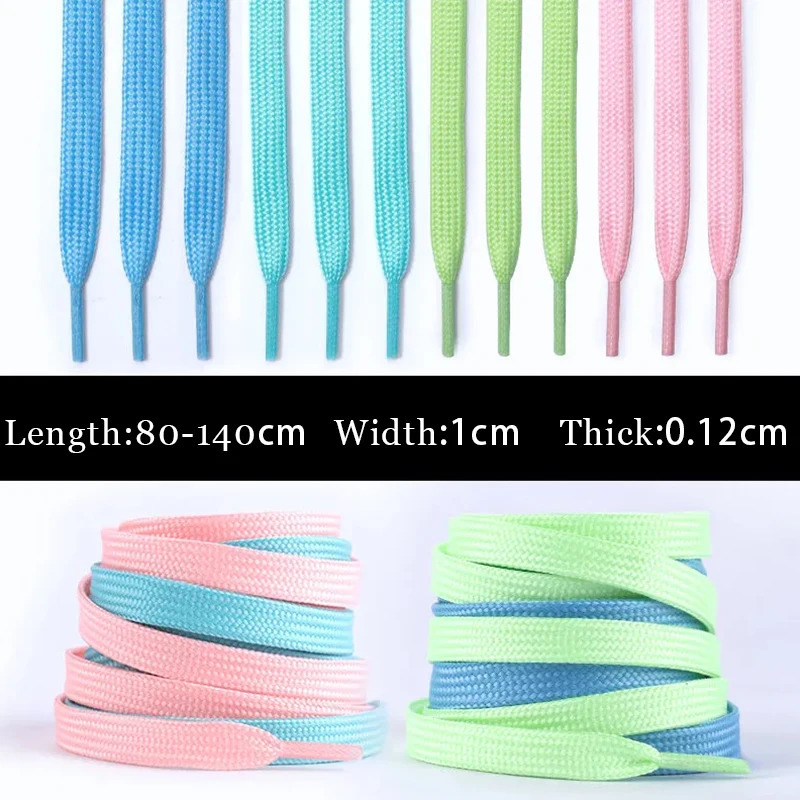 Shoe Parts Accessories 1 pair of shoes luminous sports accessories elastic lace shoelaces childrens 231121