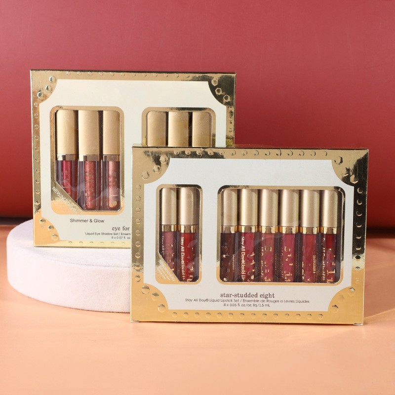 8 colors S Eyes Shadow Makeup for Elegance Glow Liquid Eyeshadow Palette Magnifient Metals Glitter & Glow Eye Shadow Set 6 color