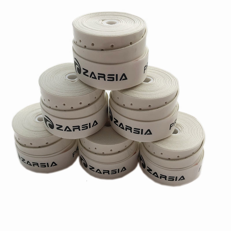 Sweatband 60 pcs ZARSIA Tennis overgrip perforated sticky feel tennis racket overs replacement badminton 230420