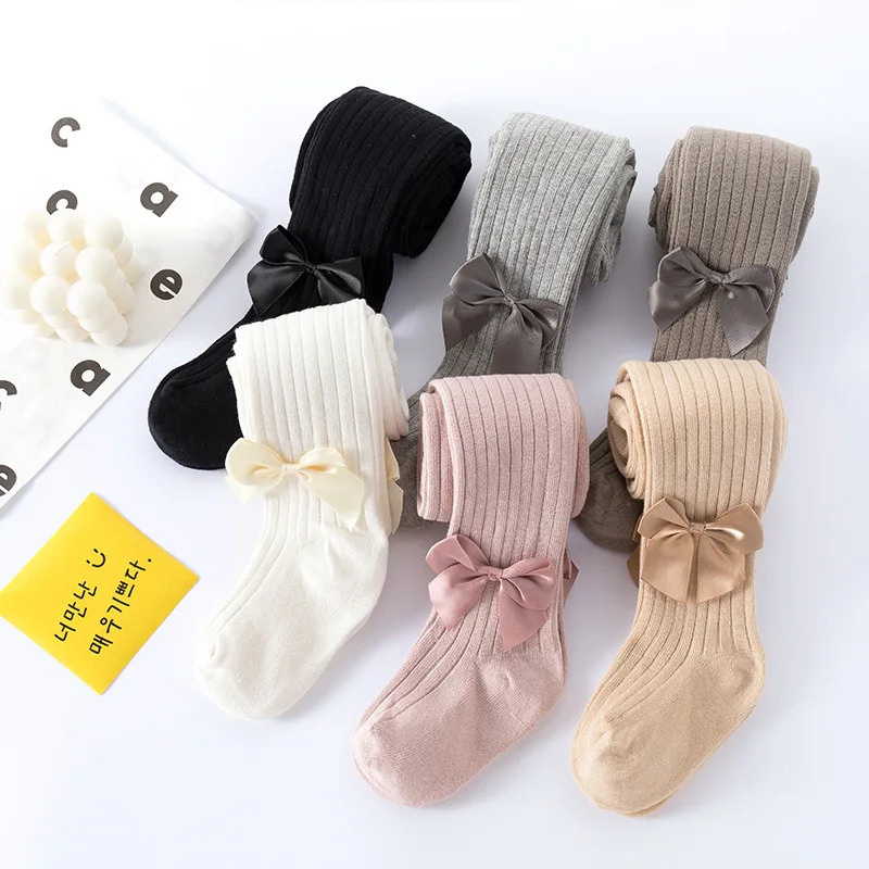 Kids Socks Children Knitted Stockings Spring Kids Socks Autumn Pantyhose for Girls Kid Winter Stockings Baby Girl Tights Toddler Tights 231121