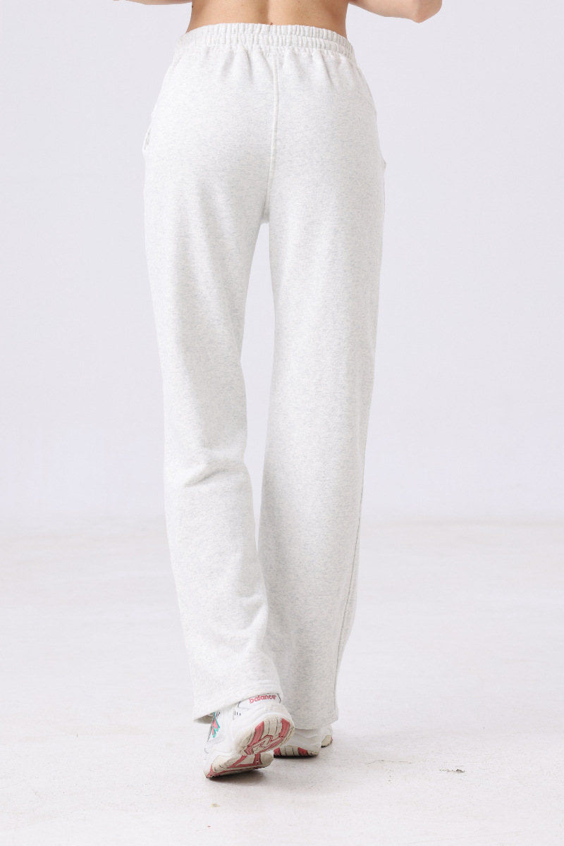 ADAPTED STATE Women's Casual Straight Trousers Autumn and Winter Loose Outdoor Drawstring Straight Trousers