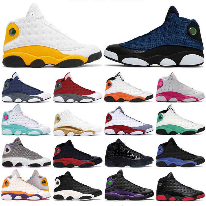 Jordons Men Basketball Shoes Jumpman 13 Retro Mens Womens Flint 13s Brave Blue Del Sol Houndstooth Reflective Court Purple Sports Sneakers Chaussures, Black cat
Jordons Men Basketball Shoes Jumpman 13 Retro Mens Womens Flint 13s Brave Blue Del Sol Houndstooth Reflective Court Purple Sports Sneakers Chaussures, Black cat