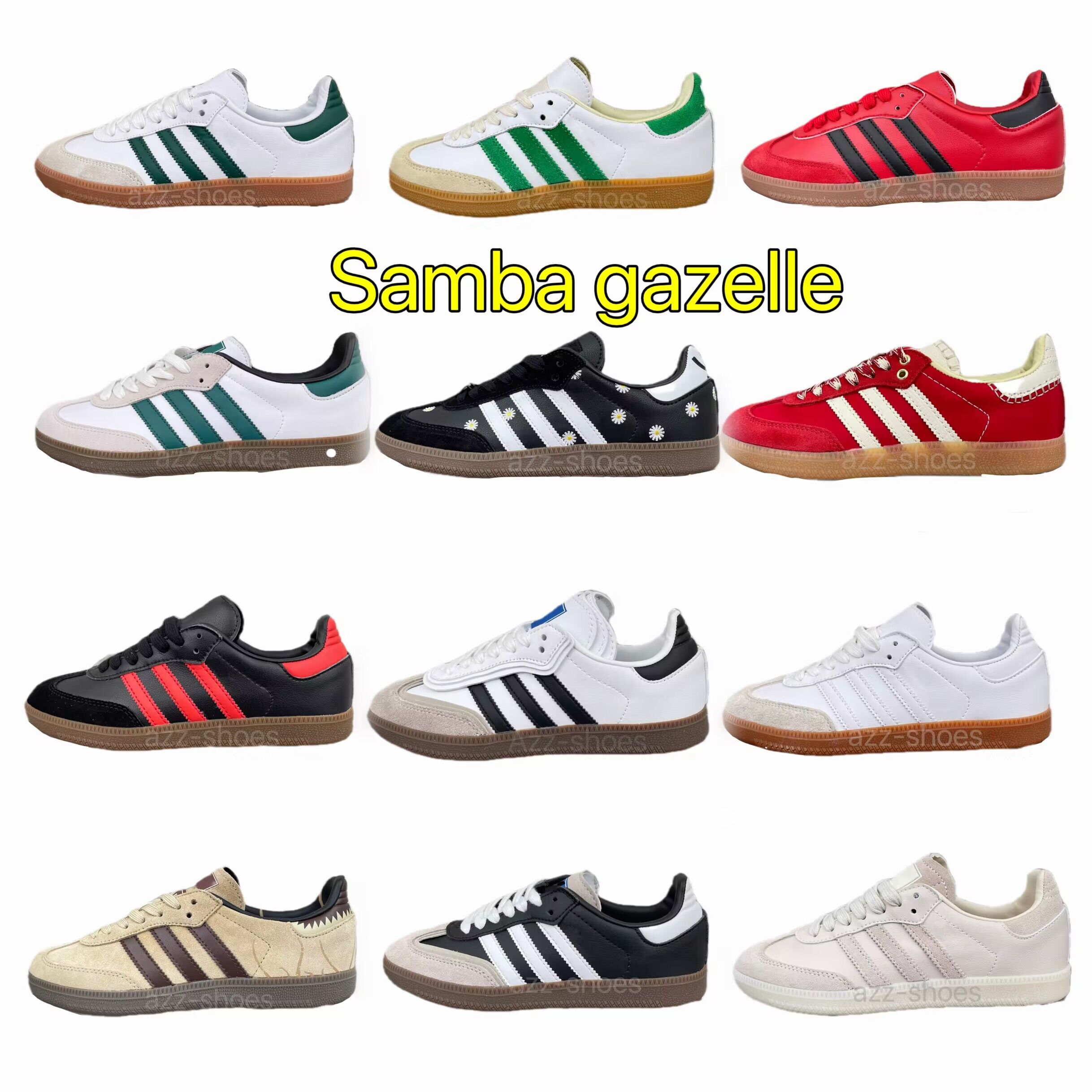 Designer Gazelle Casual Shoes Samba Series Bw Army Skate Mens Womens Gazelles Sambas Luxury Vegan Pink Velvet Red Black White Gum Trainers Sports Snea N8aR#
Designer Gazelle Casual Shoes Samba Series Bw Army Skate Mens Womens Gazelles Sambas Luxury Vegan Pink Velvet Red Black White Gum Trainers Sports Snea N8aR#