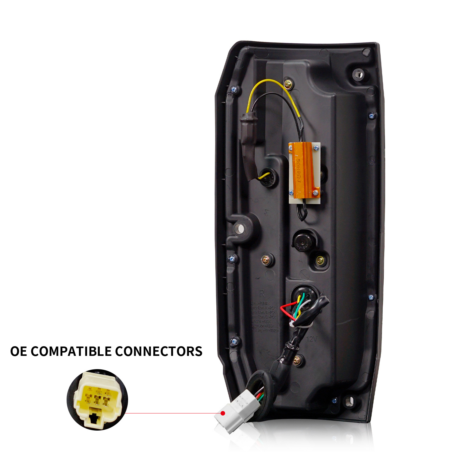 Car Tail Lights Assembly For Toyota Land Cruiser FC 1984-2021 LED DRL Parking Lights LED Brake Reverse Taillight