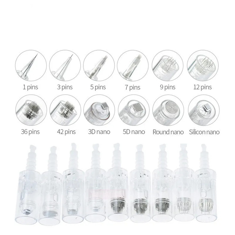 1/3/5/7/9/12/36/42 Pin/Nano Needle Cartridge Replacement for MYM N2 M5 Derma pen Micro Needle DR. Pen
1/3/5/7/9/12/36/42 Pin/Nano Needle Cartridge Replacement for MYM N2 M5 Derma pen Micro Needle DR. Pen