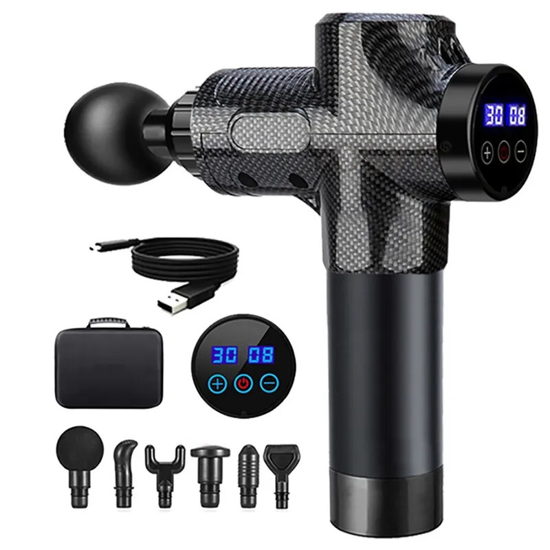 Full Body Massager Deep Tissue Massage Gun Portable Muscle Massager Massage Pistool For Back Neck Body Muscle Pain Relieve 231121