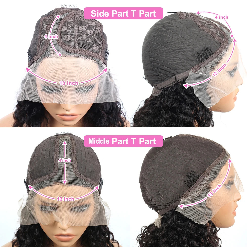Synthetic Wigs 13x4 Lace Front Short Bob Wig Straight Natural Black Human Hair Wigs for Black Women Glueless Closure Bob Wig Brazilian Hair 231121