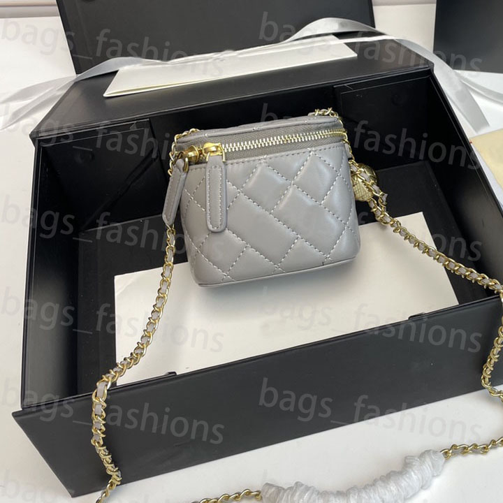 Designer Mini Cosmetics Bags Luxury Women Orgnizer Cross Body Bag Crossbody Make up Makeup Bags High Quality Leather Classic Fashion Cosmetic Bags Multiple Colors