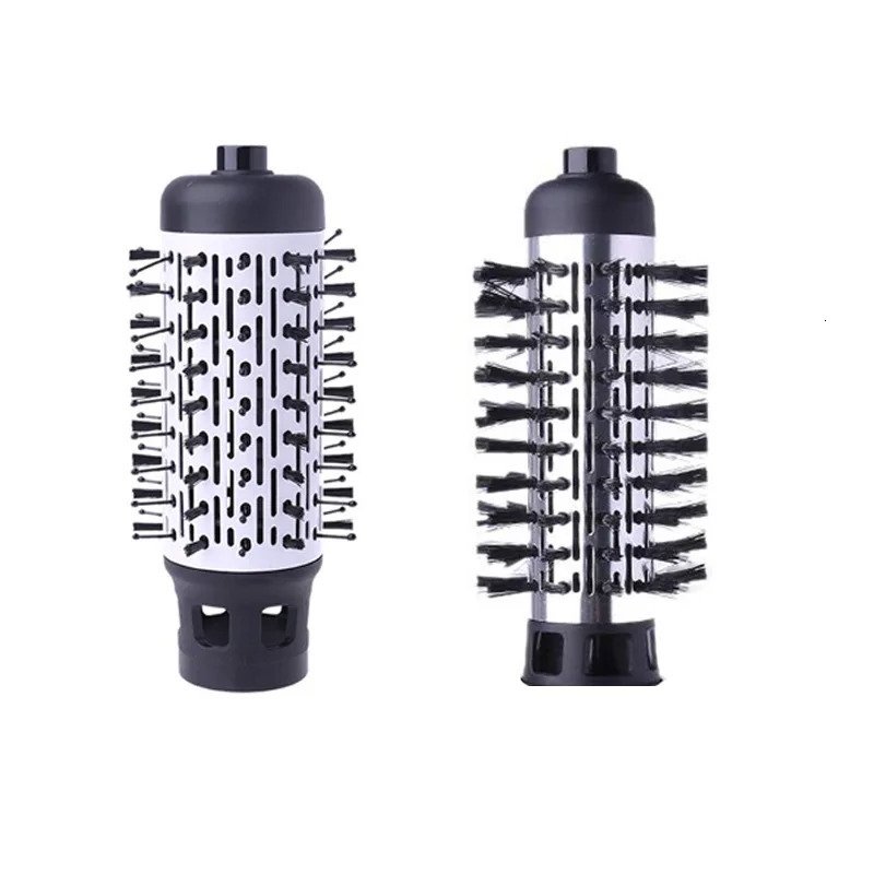 Curling Irons 3 in 1 Rotating Electric Hair Straightener Brush Hair Curler Hair Dryer Brush Air Comb Negative Ion Hair-Air Brushes 231120