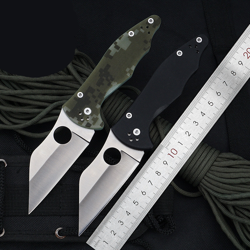 TL-C85 Folding Knife G10 handle 7Cr13MoV Blade Outdoor Survival Tool Camping Hunting Folding Knives 194MM
TL-C85 Folding Knife G10 handle 7Cr13MoV Blade Outdoor Survival Tool Camping Hunting Folding Knives 194MM