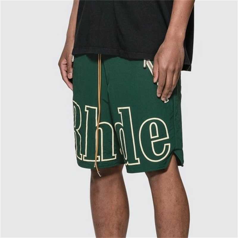 Designer Clothing short casual Rhude American High Street Trend Brand Summer Leisure Loose Nylon Capris Men's Women's Beach Sports Reflective Shorts Running fitness, Black
Designer Clothing short casual Rhude American High Street Trend Brand Summer Leisure Loose Nylon Capris Men's Women's Beach Sports Reflective Shorts Running fitness, Black